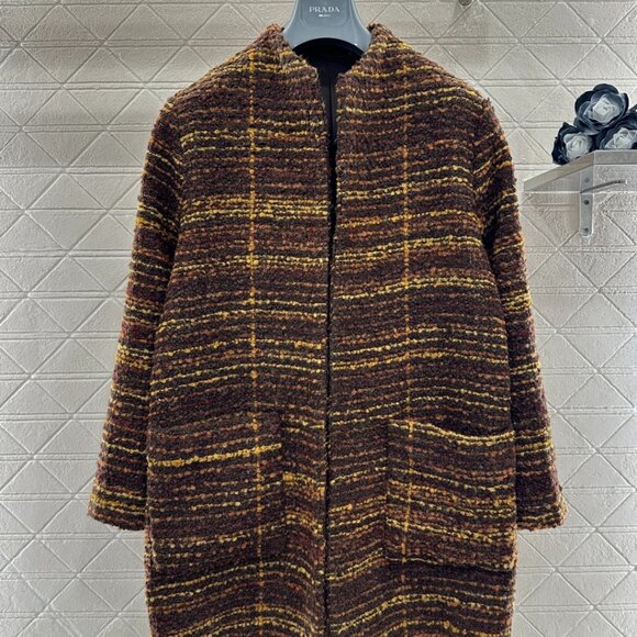 Loro Piana Dresses & Skirts - Loro Piana new woven mid-length wool coat